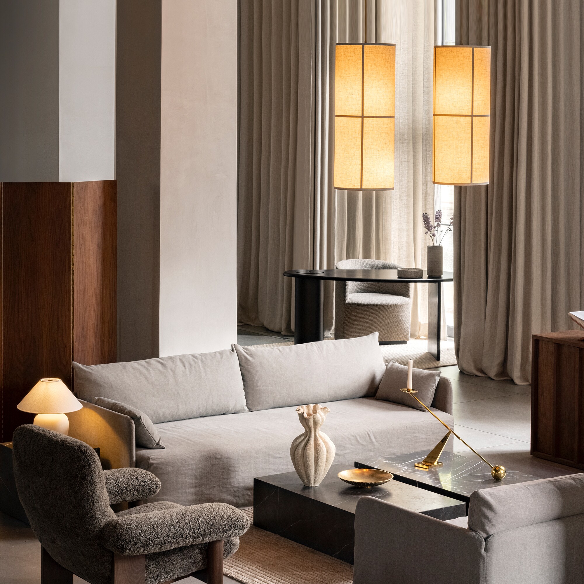 Hashira Suspension Lamp