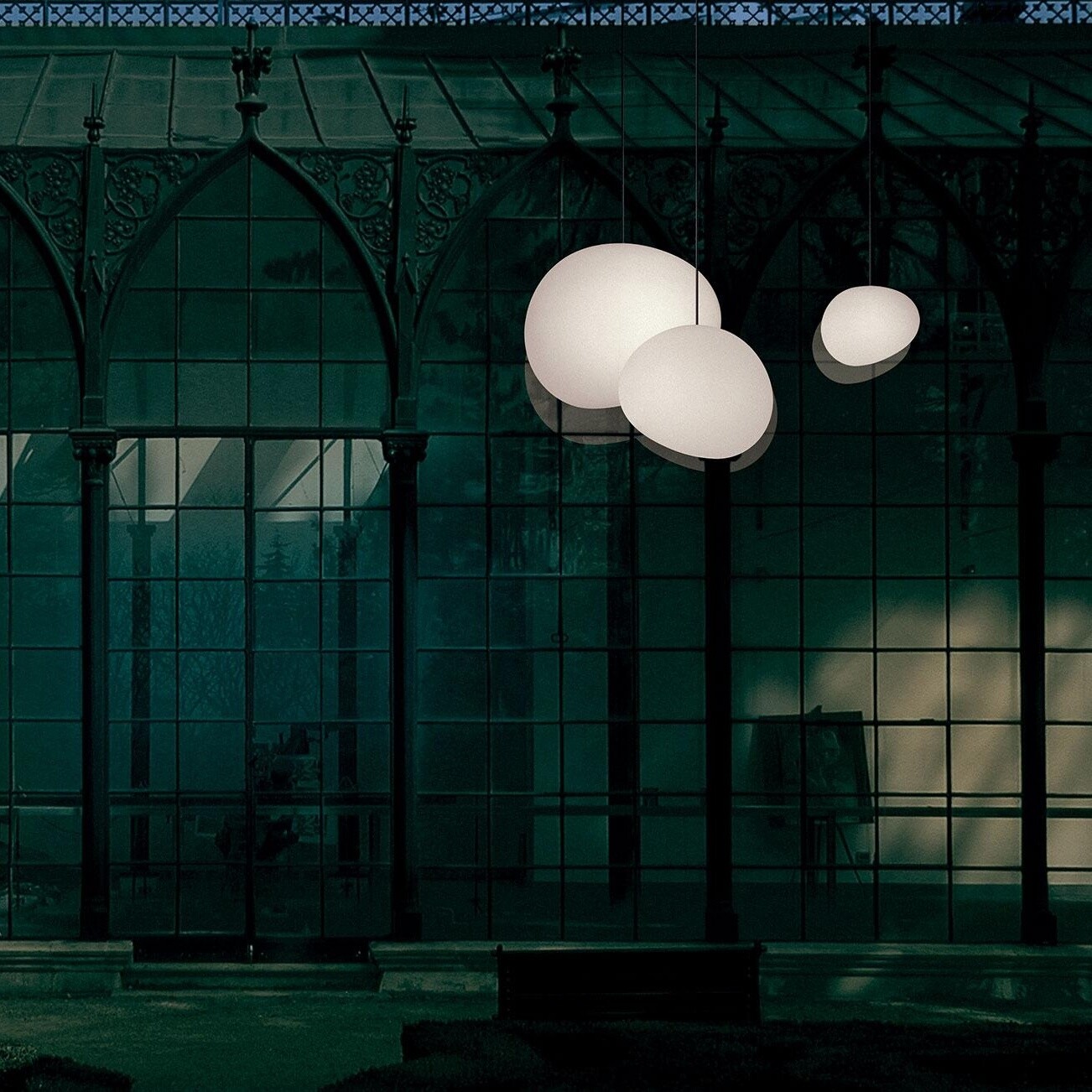 Gregg Outdoor Suspension Lamp