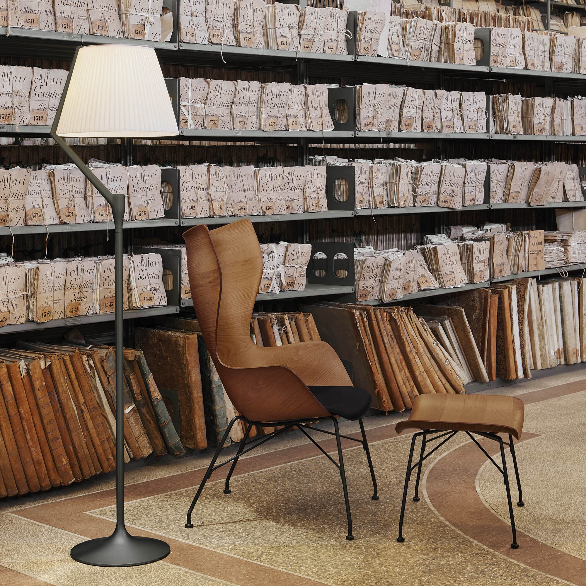 Angelo Stone LED Floor Lamp