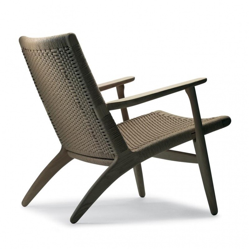 CH25 Easy Chair Frame Oak