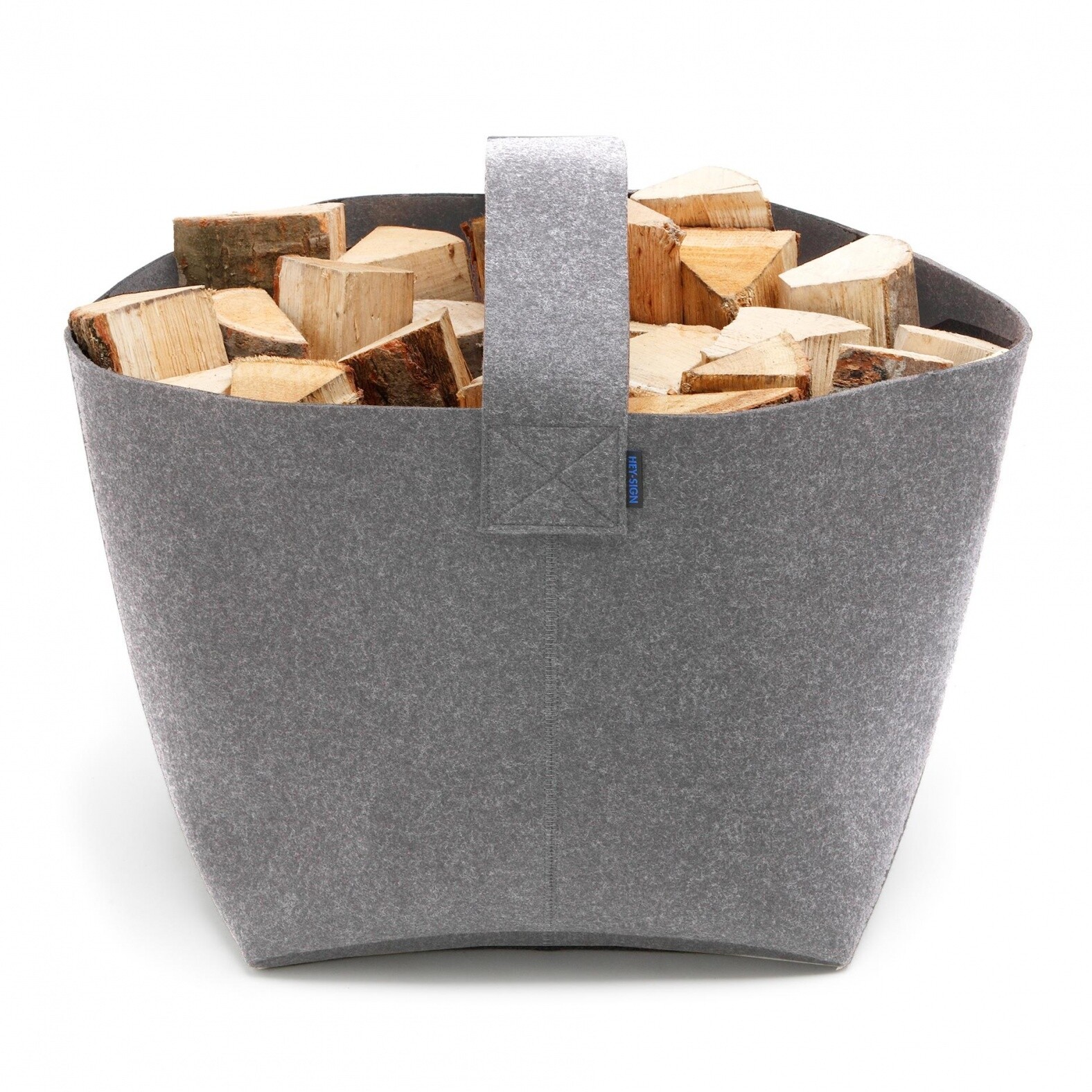 Felt Fire Wood Basket 48x50cm