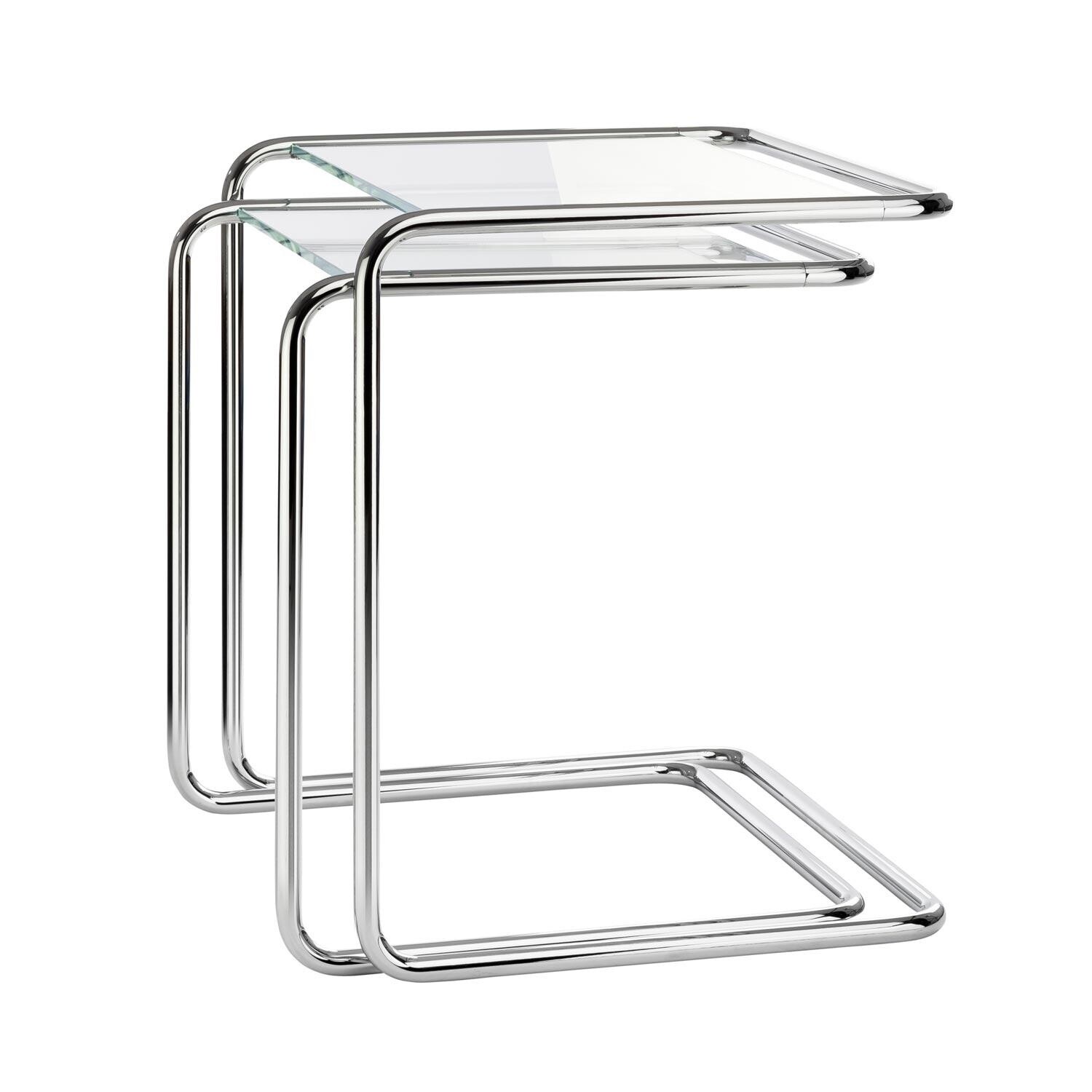 B 97 Side Table Set of 2 Glass
