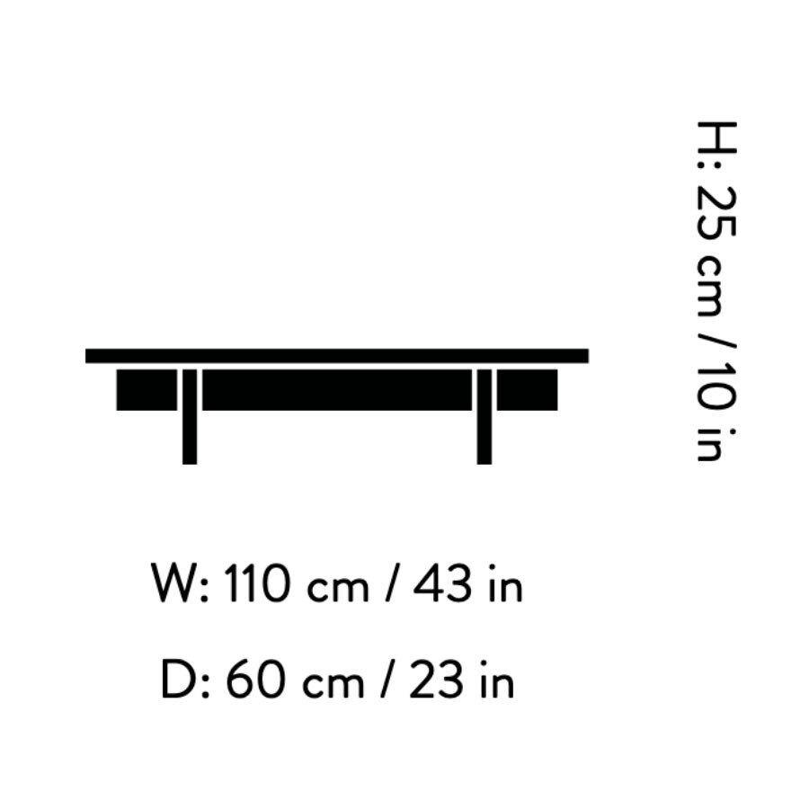 Ita OS3 Coffee Table 110x60cm