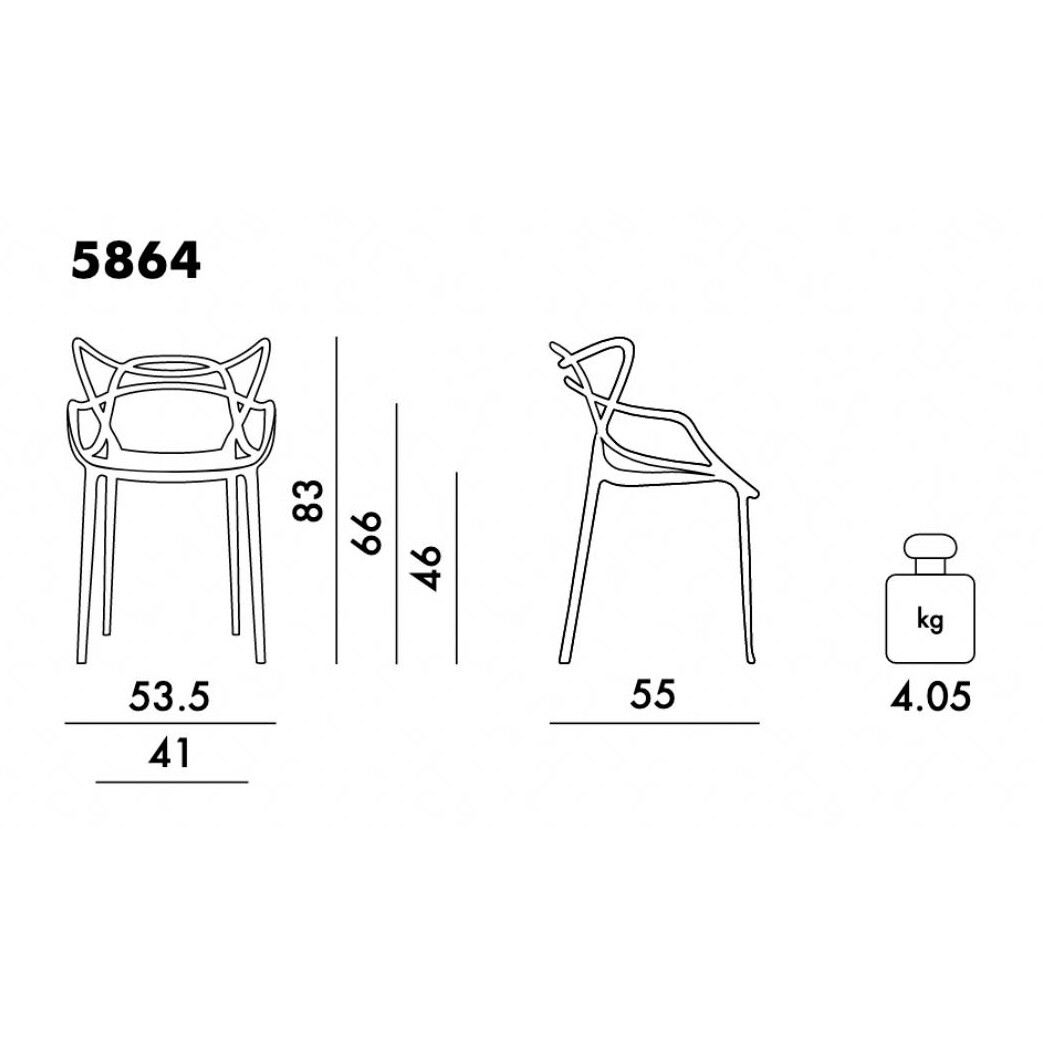 Masters Metallic Armchair