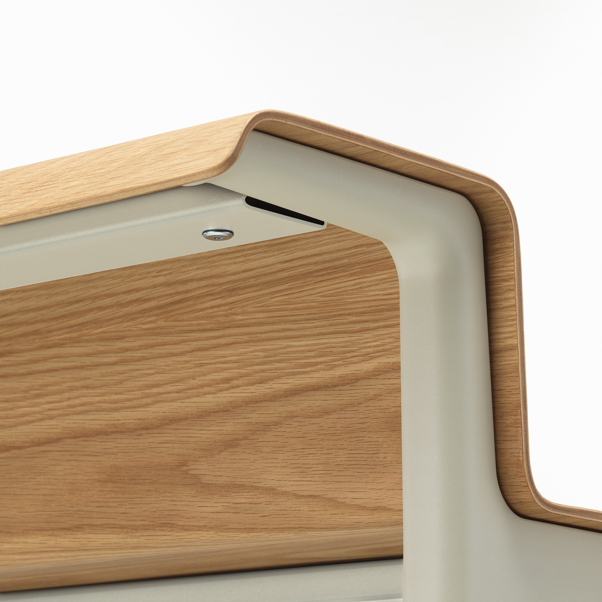 Courier Desk Chalk Base