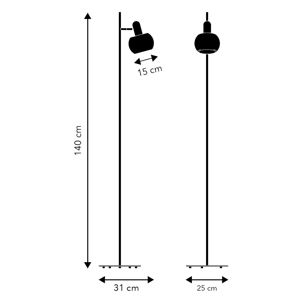 BF 20 Single Floor Lamp