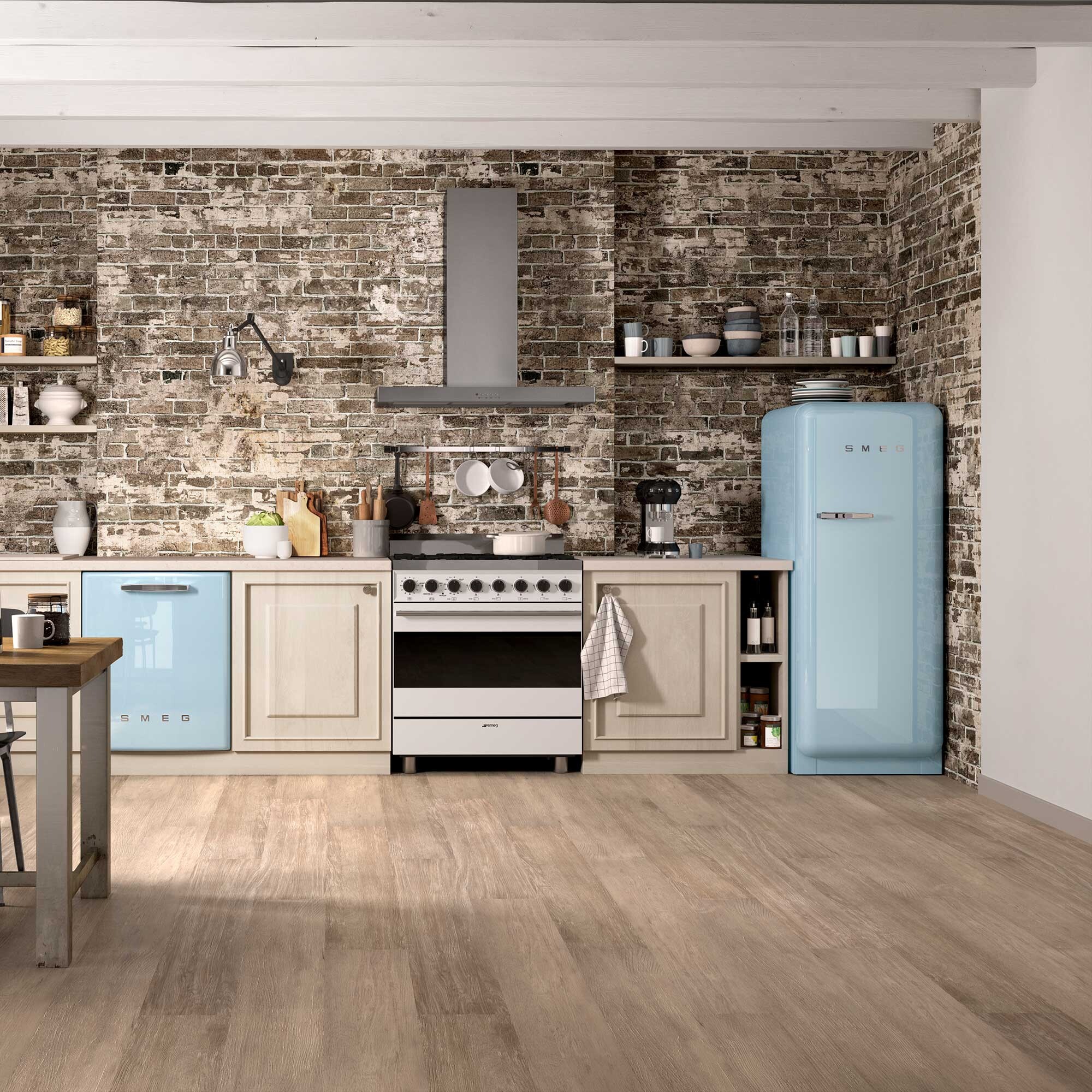 FAB28 Fridge with Freezer