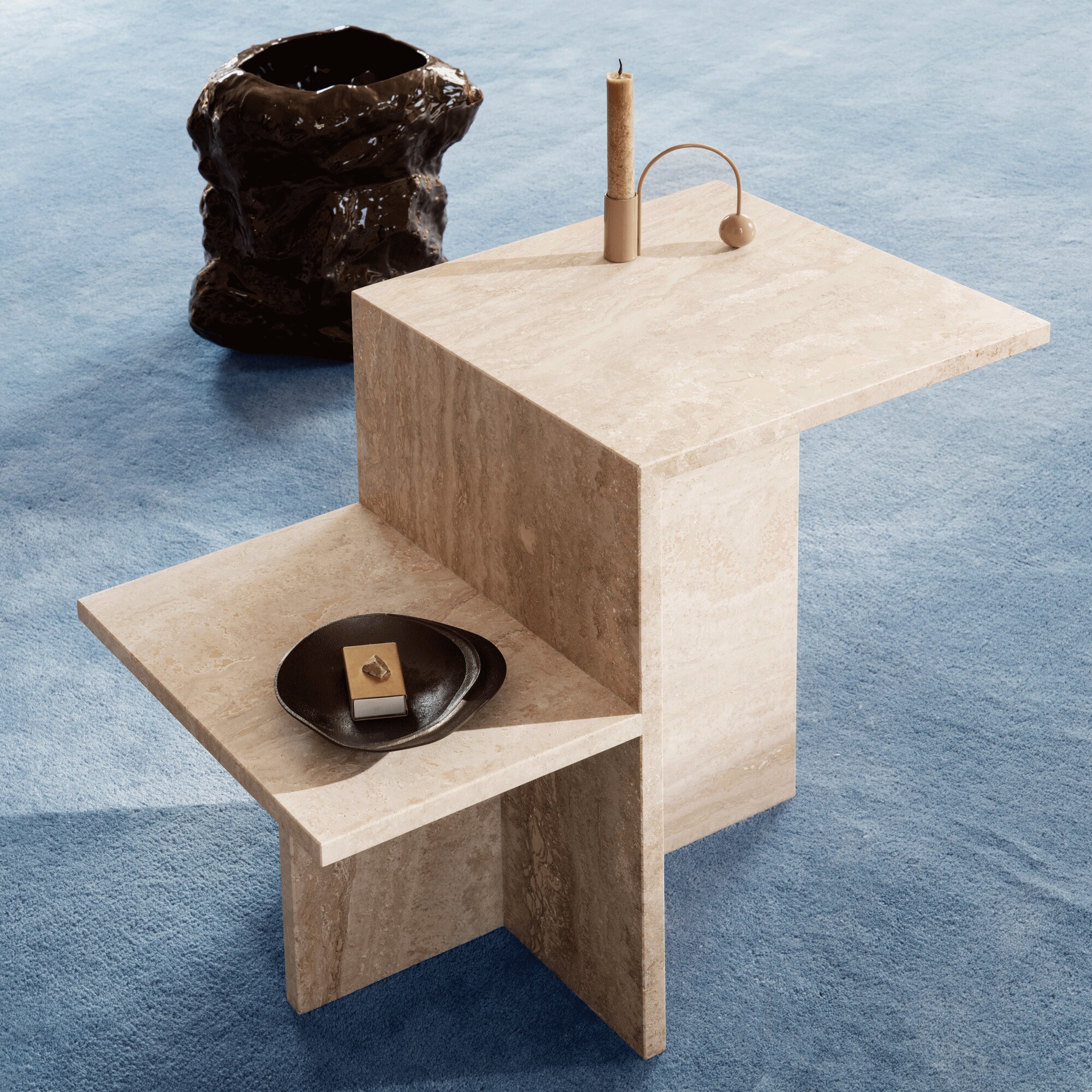 Distinct Side Table