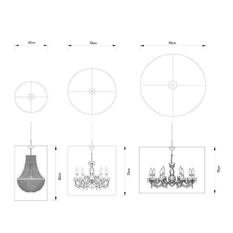 Light Shade Shade Suspension Lamp