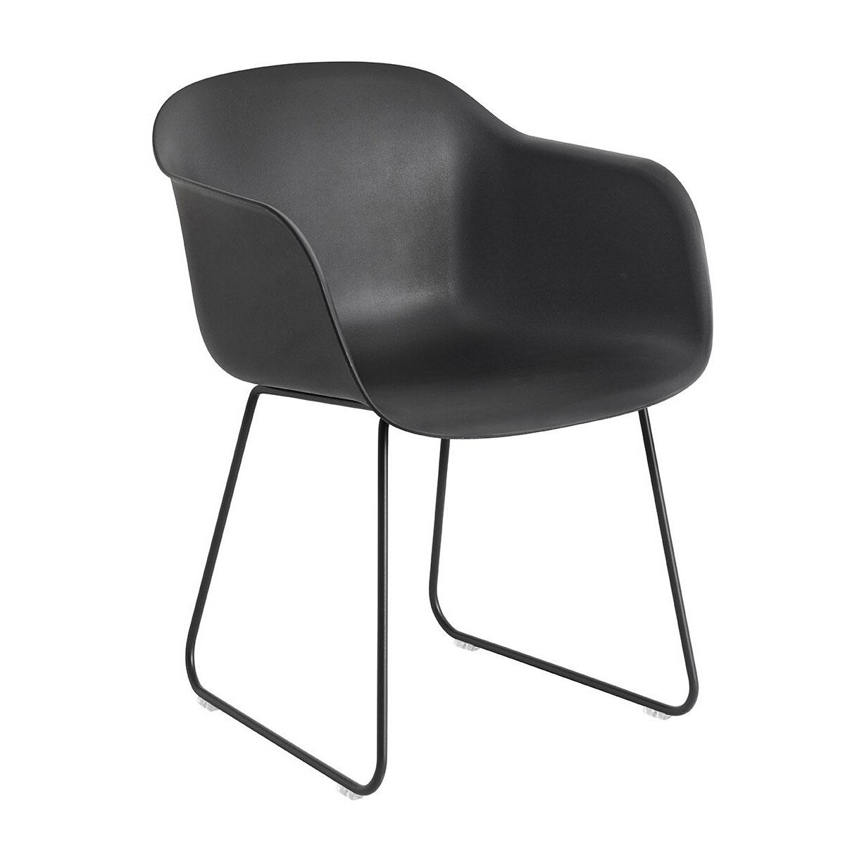 Fiber Chair  Armchair With Sled Base