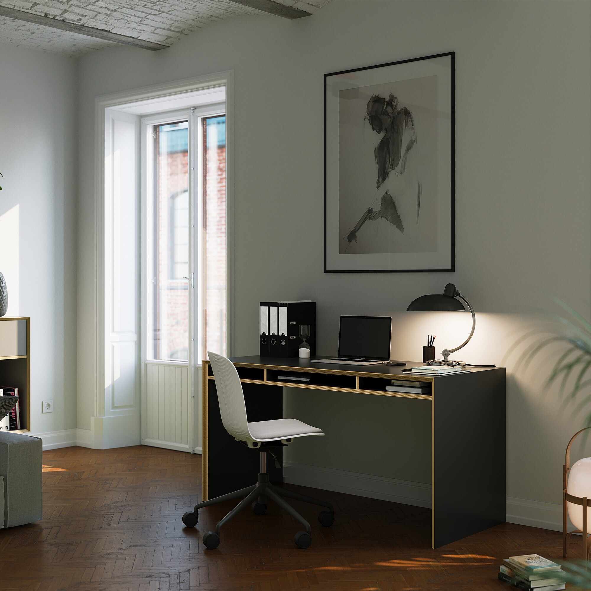 Bridge Lower Shelf for Desk