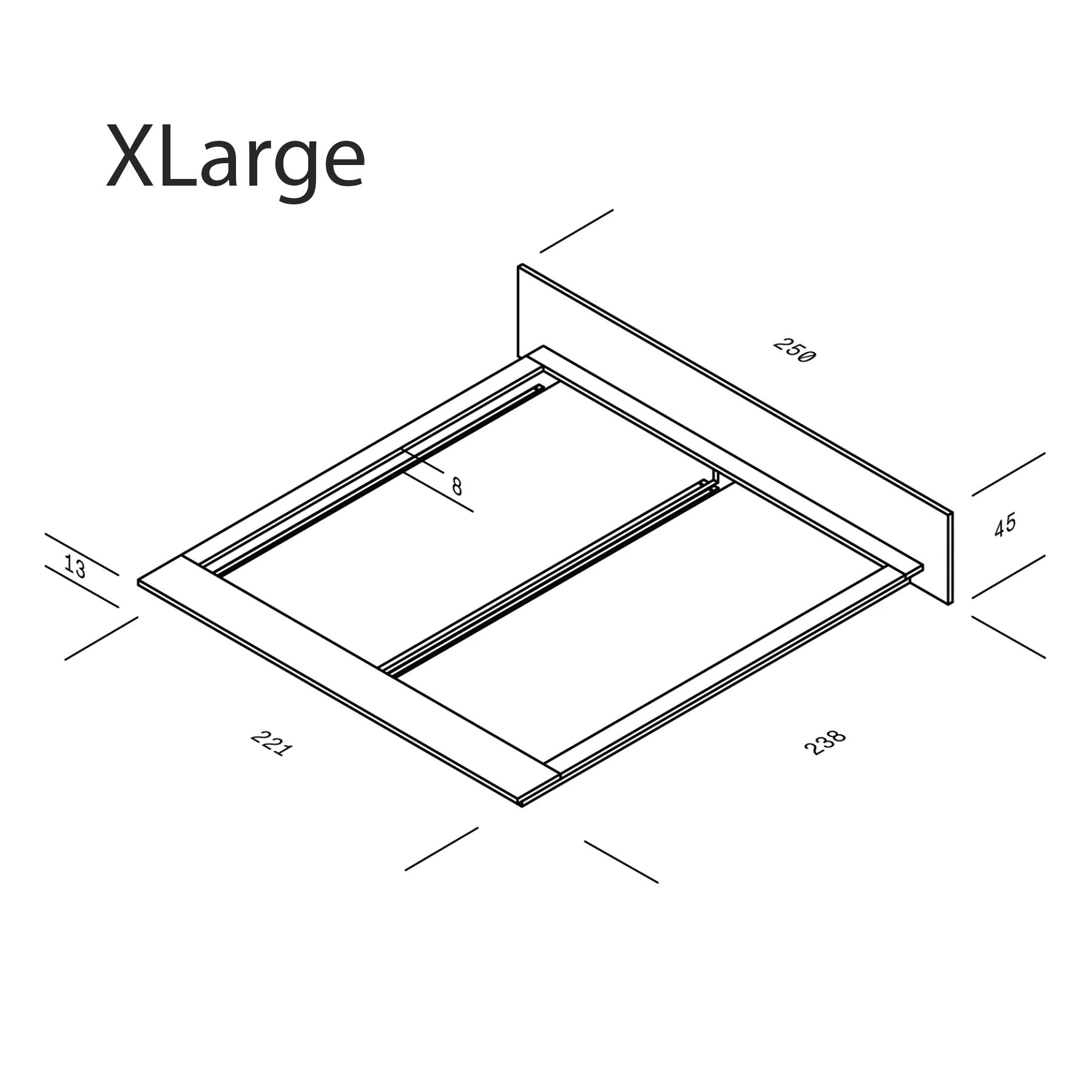 Faro Bed With Headboard