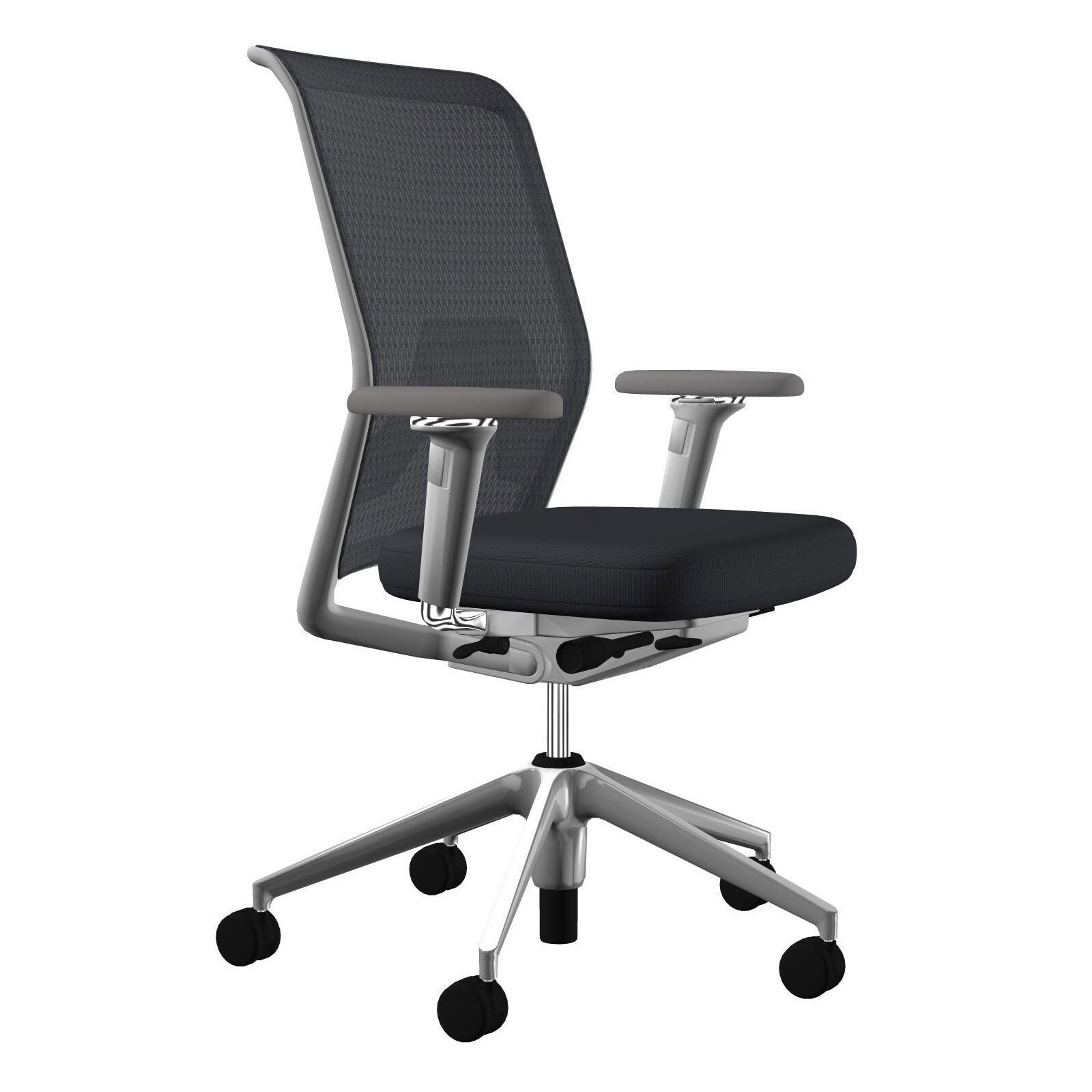 ID Mesh Office Chair Aluminium Base