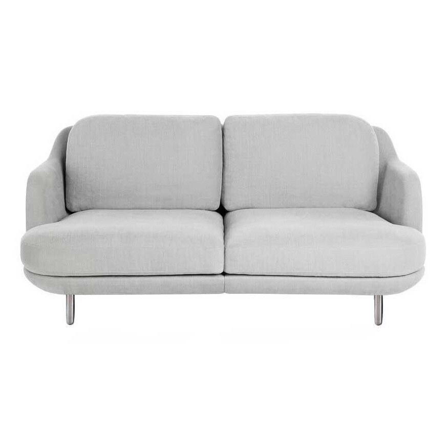 Lune™ JH200 2-Seater Sofa Aluminium Feet