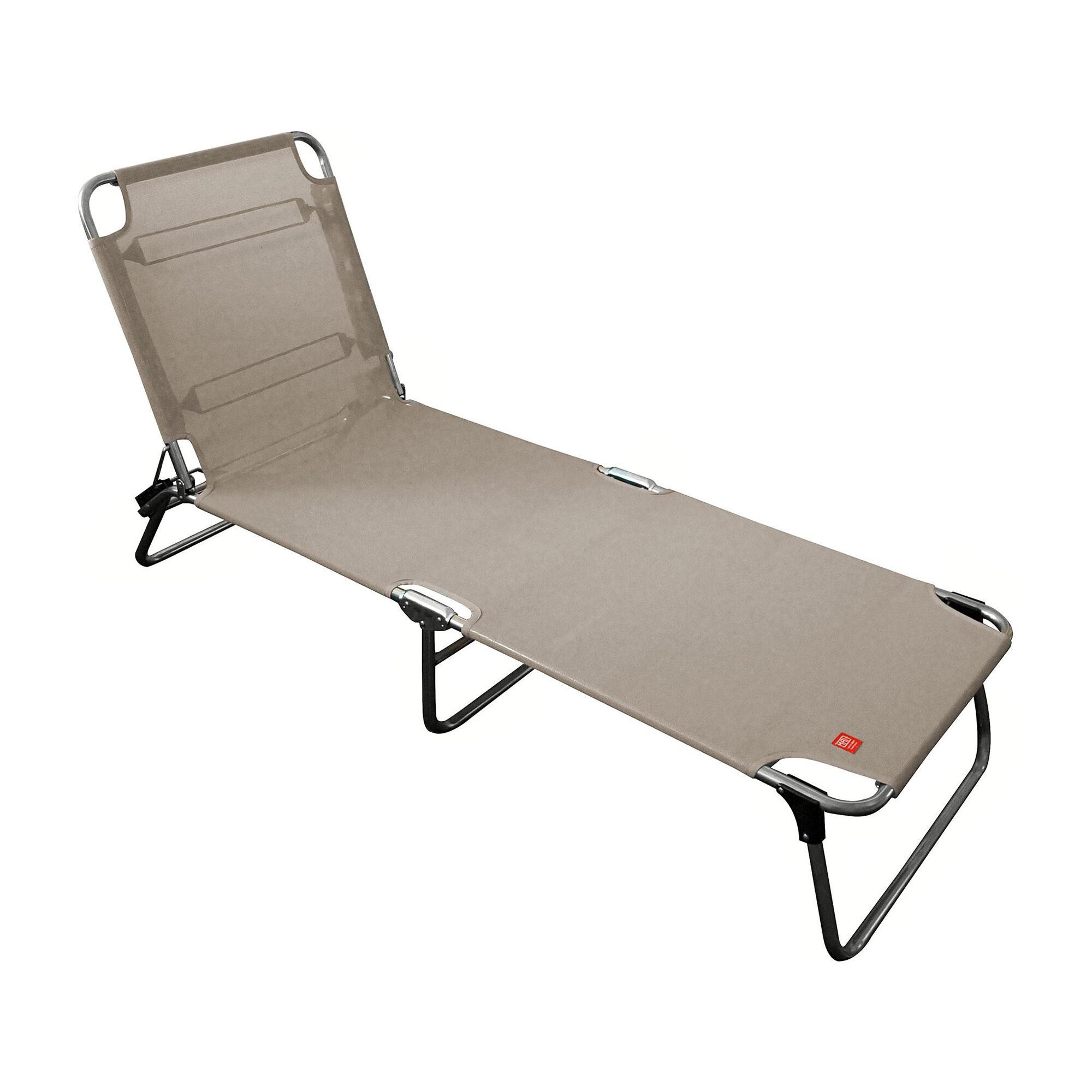 Fiam Amigo Sunlounger with Elba Parasol