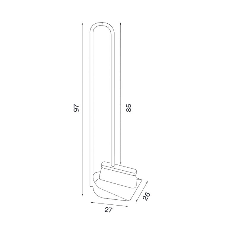 Cane Broom with dustpan