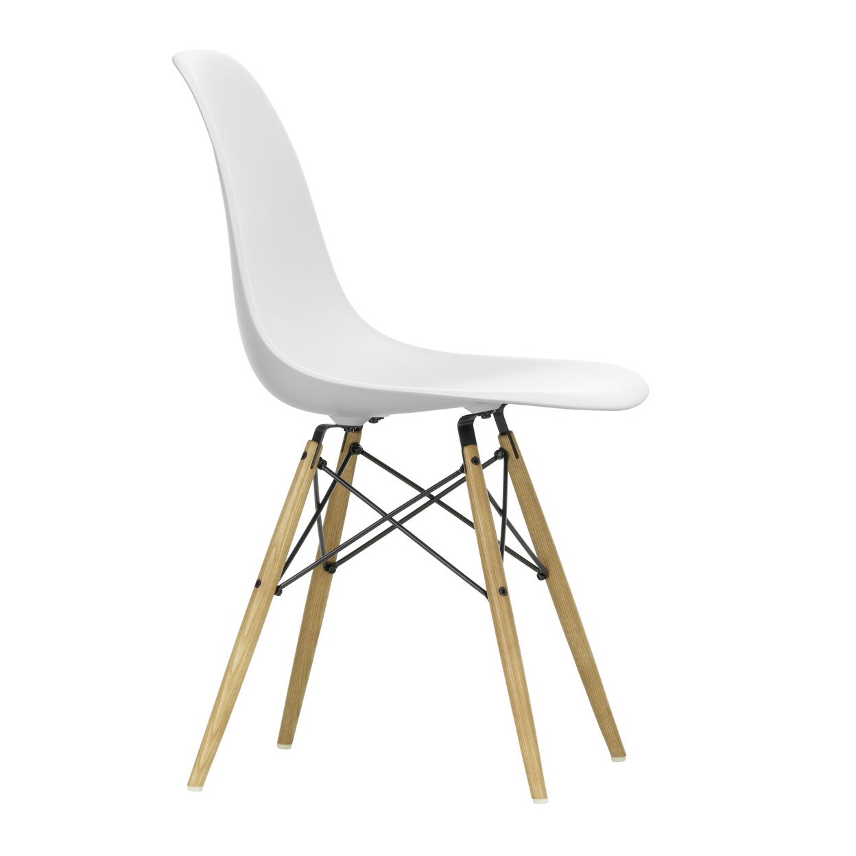 Eames Plastic Side Chair DSW RE Ash Base