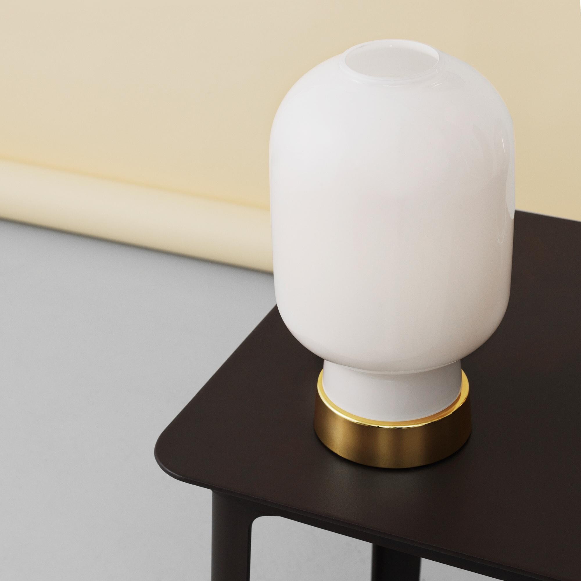 Amp Table Lamp Brass