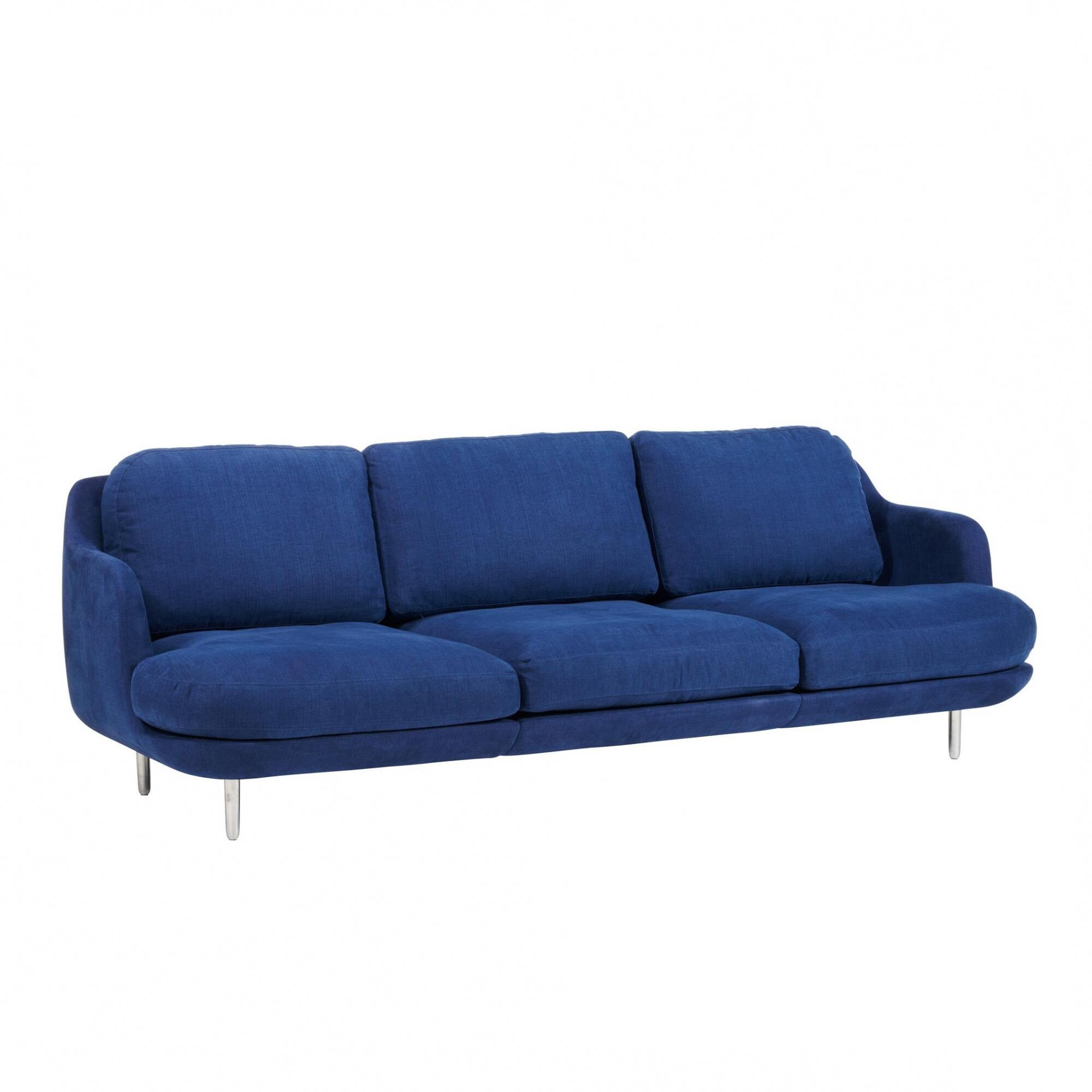 Lune™ JH300 3-Seater Sofa Aluminium Feet