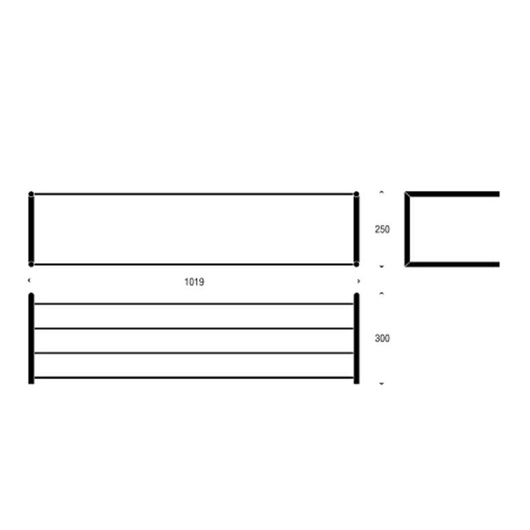Nova Shoe Shelf 100cm