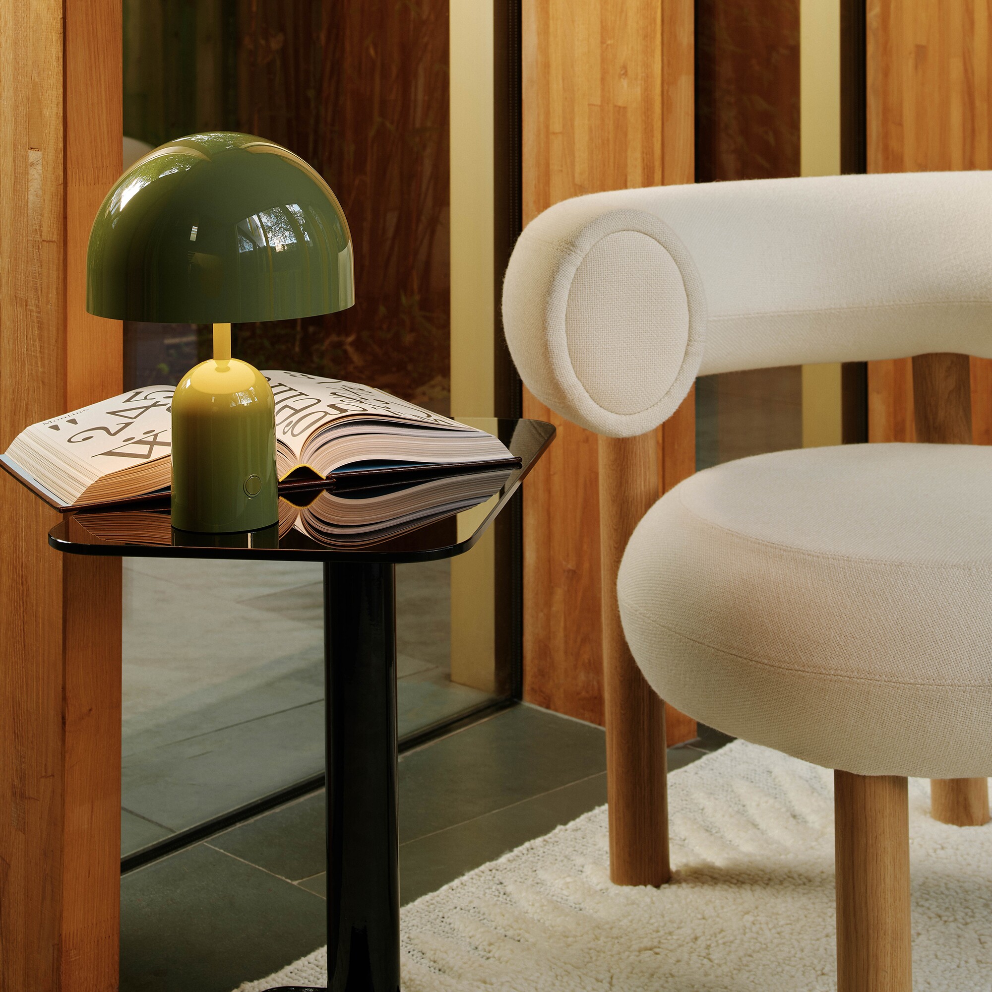 Bell LED Table Lamp with Battery