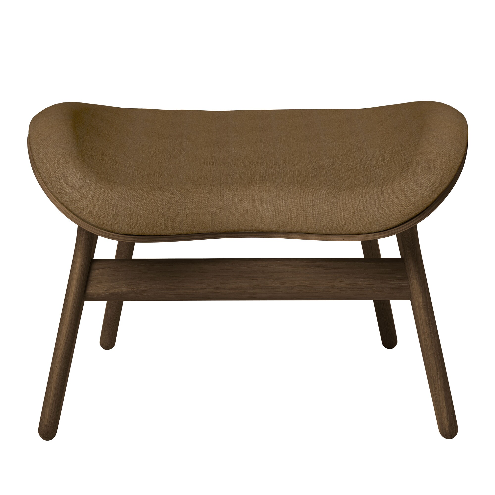 A Conversation Piece Ottoman Dark Oak