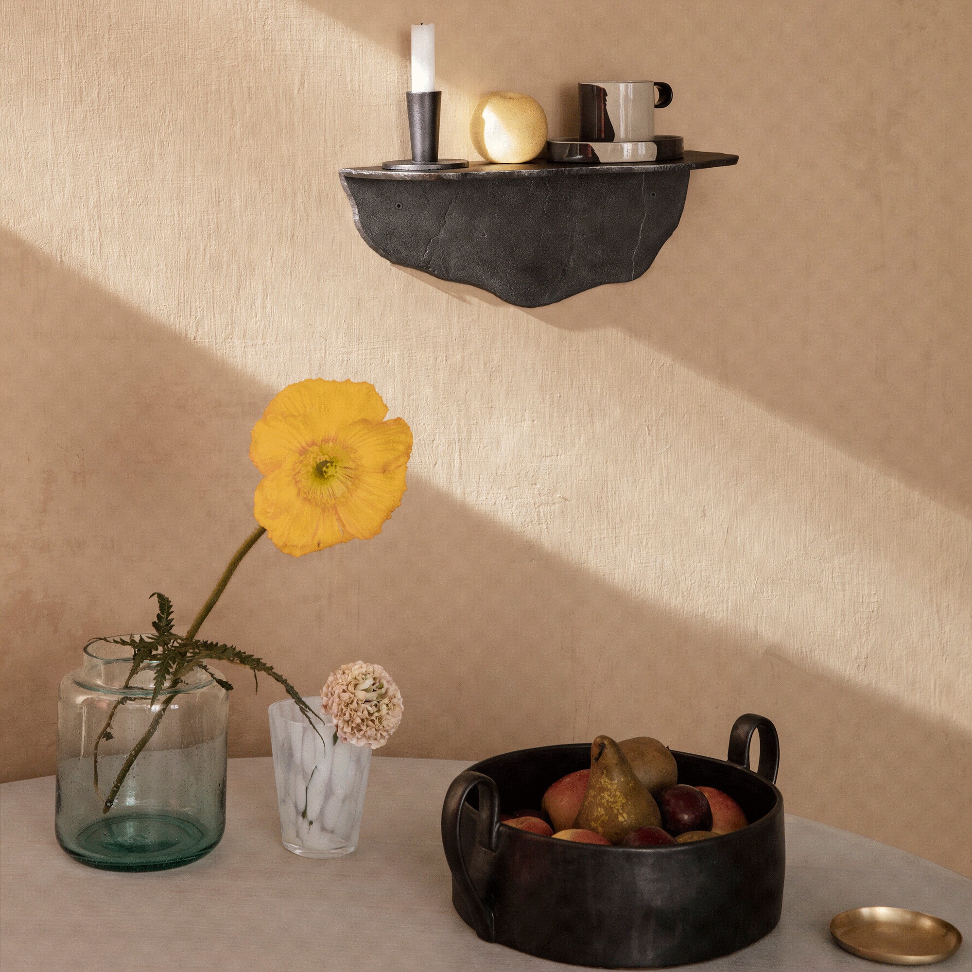 Inlay Cup with Saucer