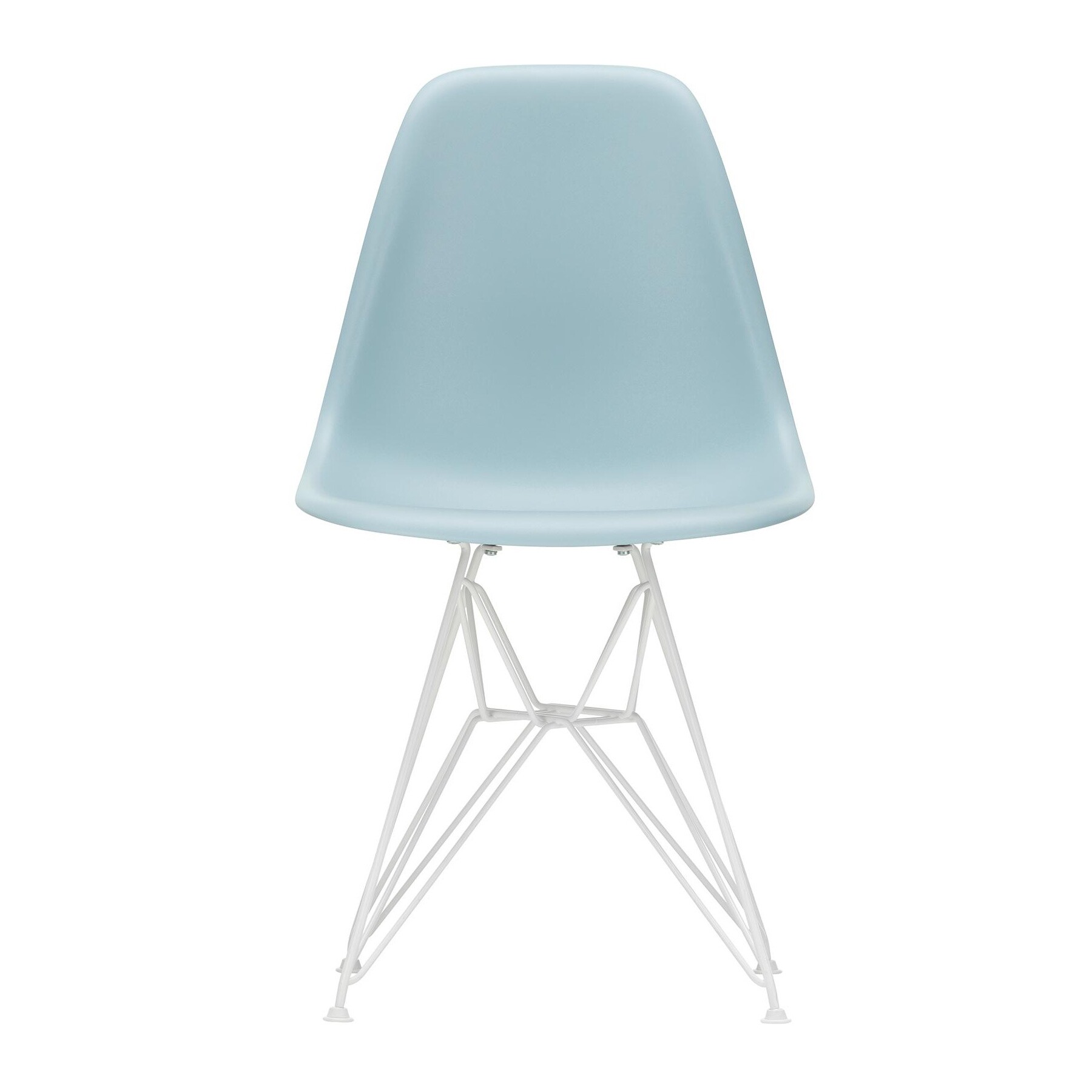 Eames Plastic Side Chair DSR RE White Base