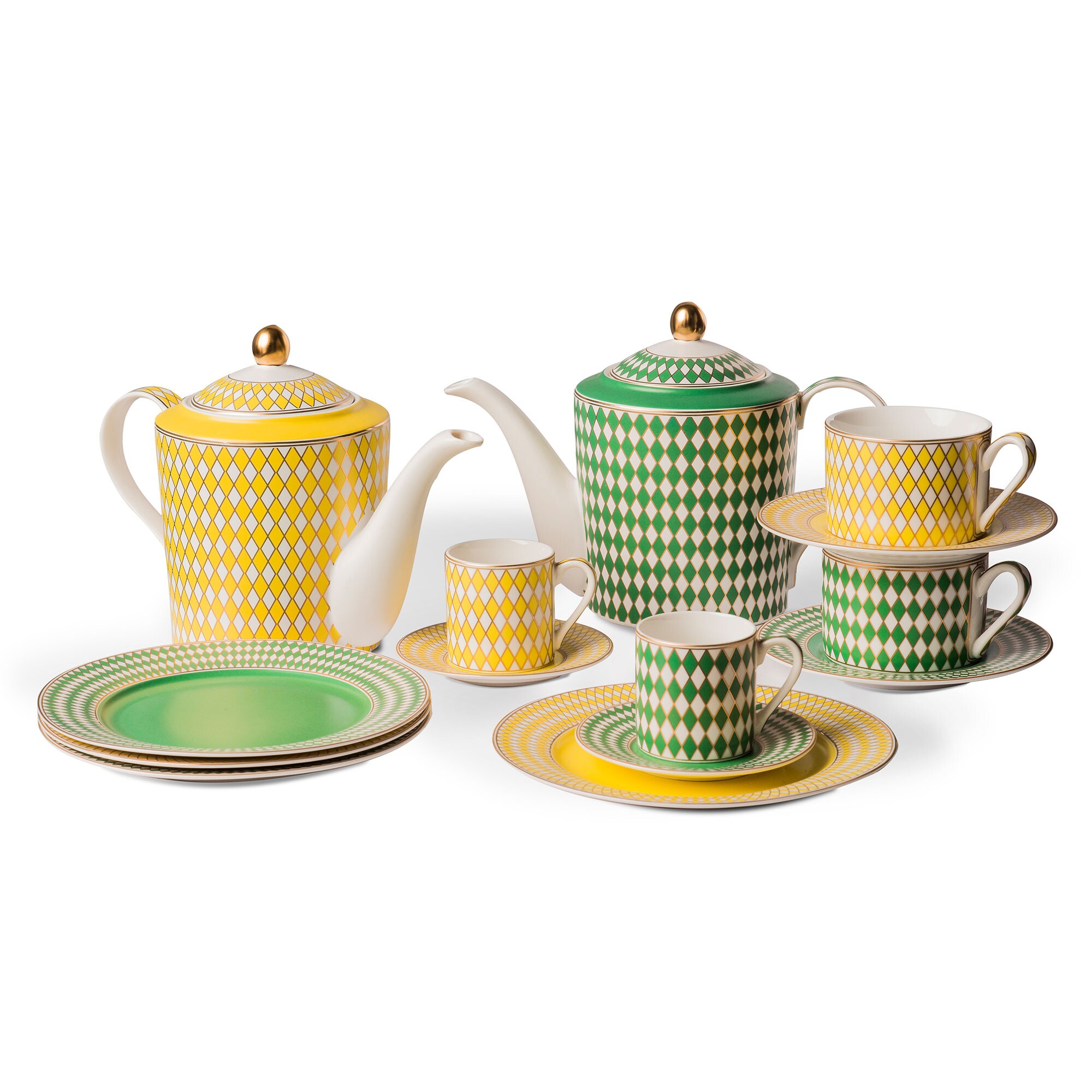 Chess Espresso Cup Set of 4