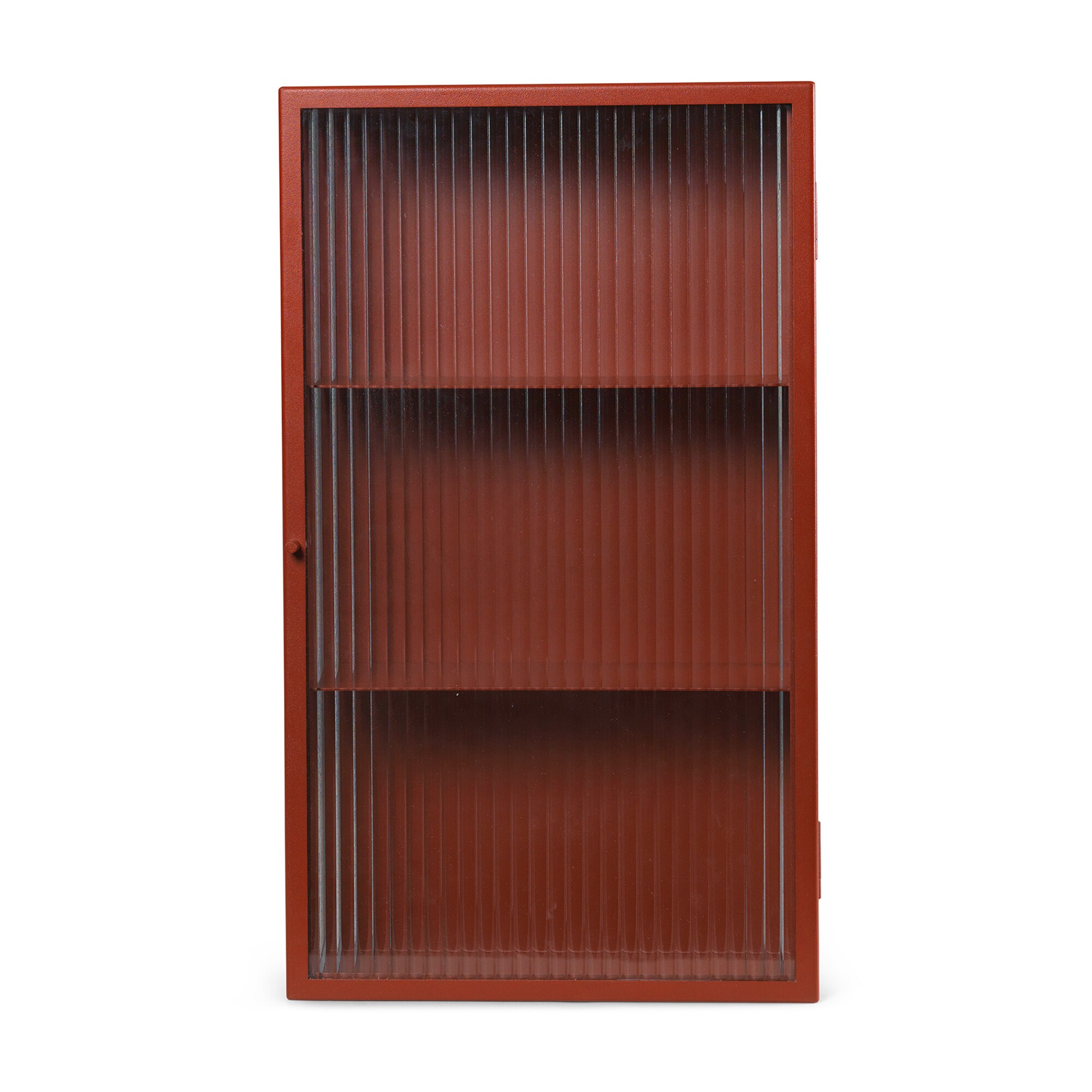 Haze Wall Cabinet Reeded Glass