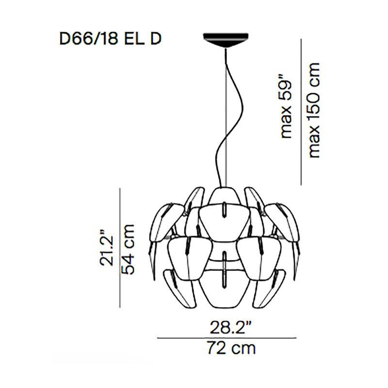 Hope D66 Suspension Lamp