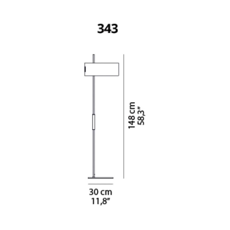 1953/ 343 Floor Lamp