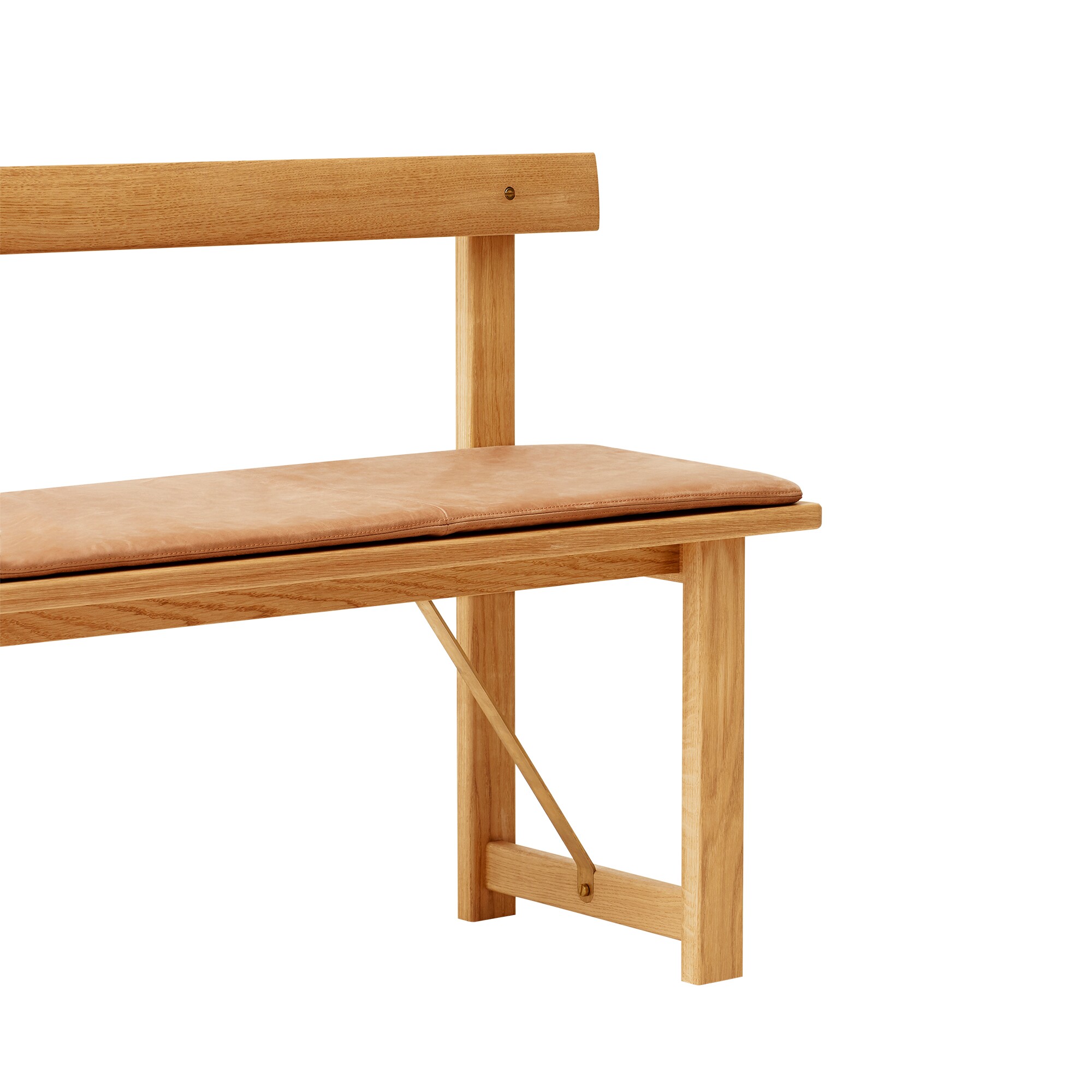 Position Leather Cushion 155x37cm