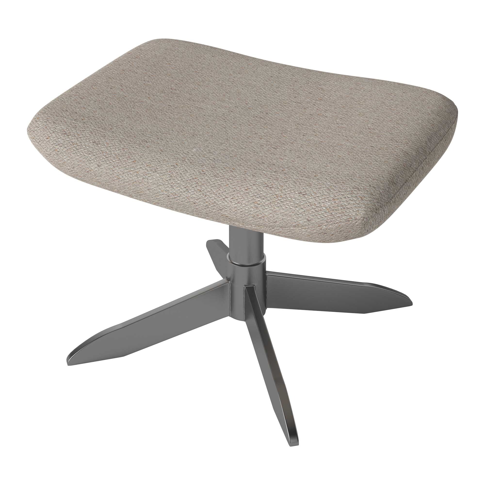 Saga Footstool Satin Base