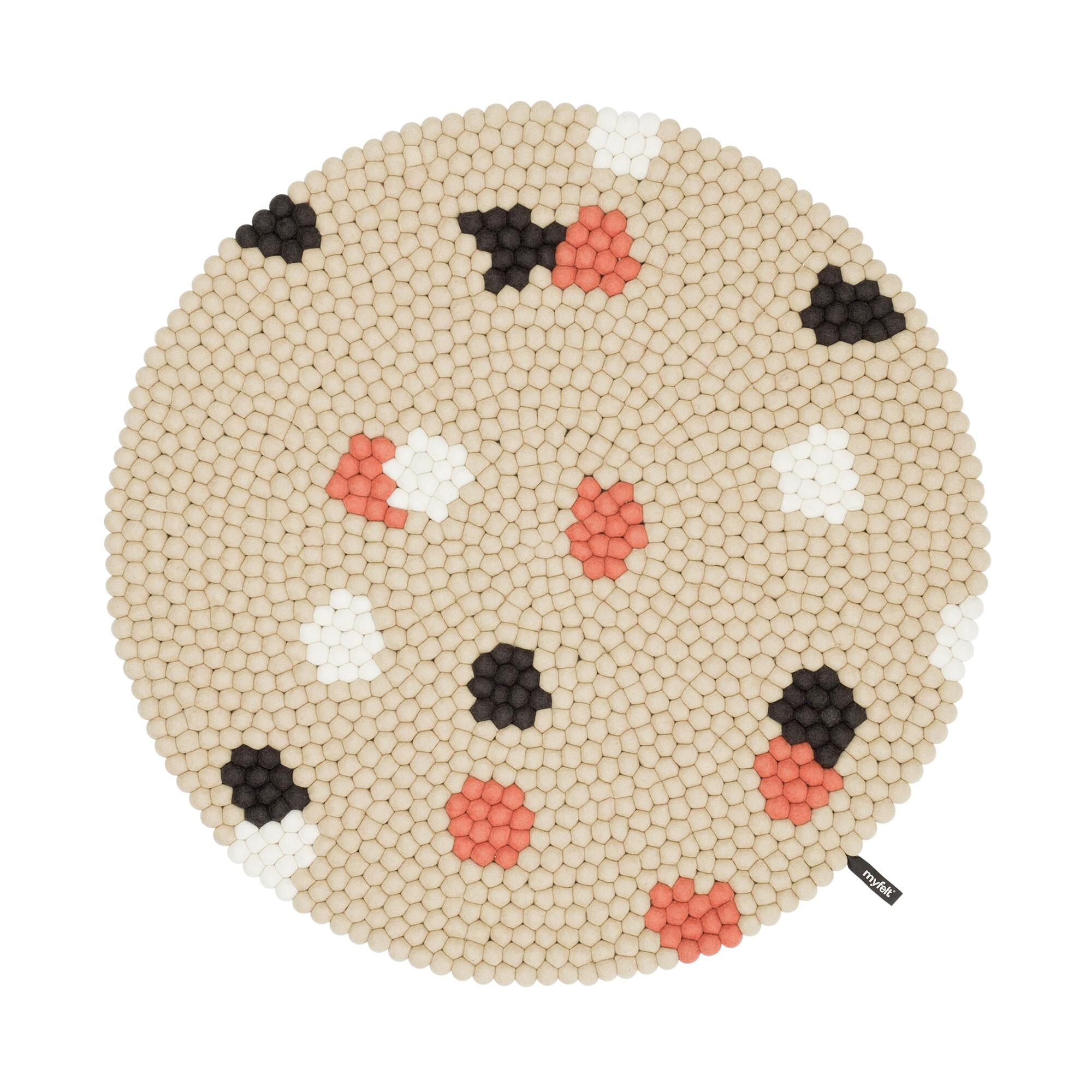Terra Ocean Felt Ball Rug