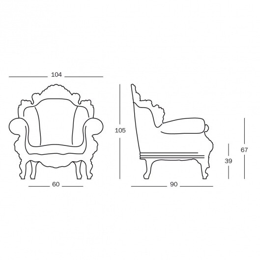 Proust Outdoor Armchair