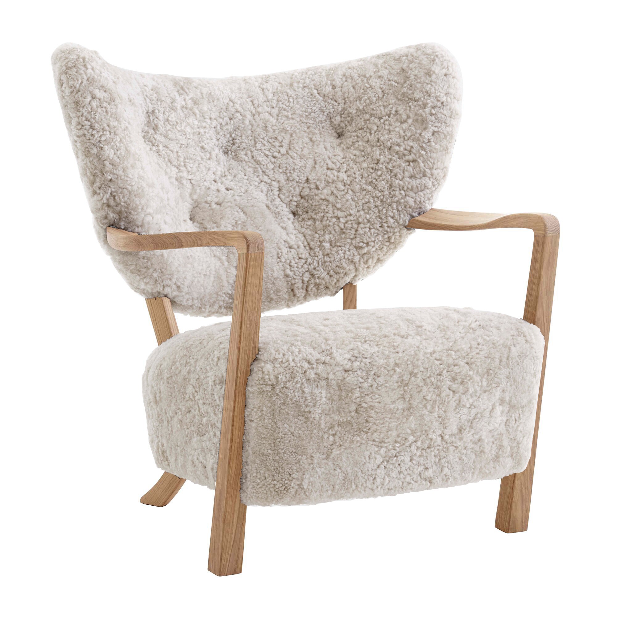 Wulff ATD2 Lounge Chair Frame Oak