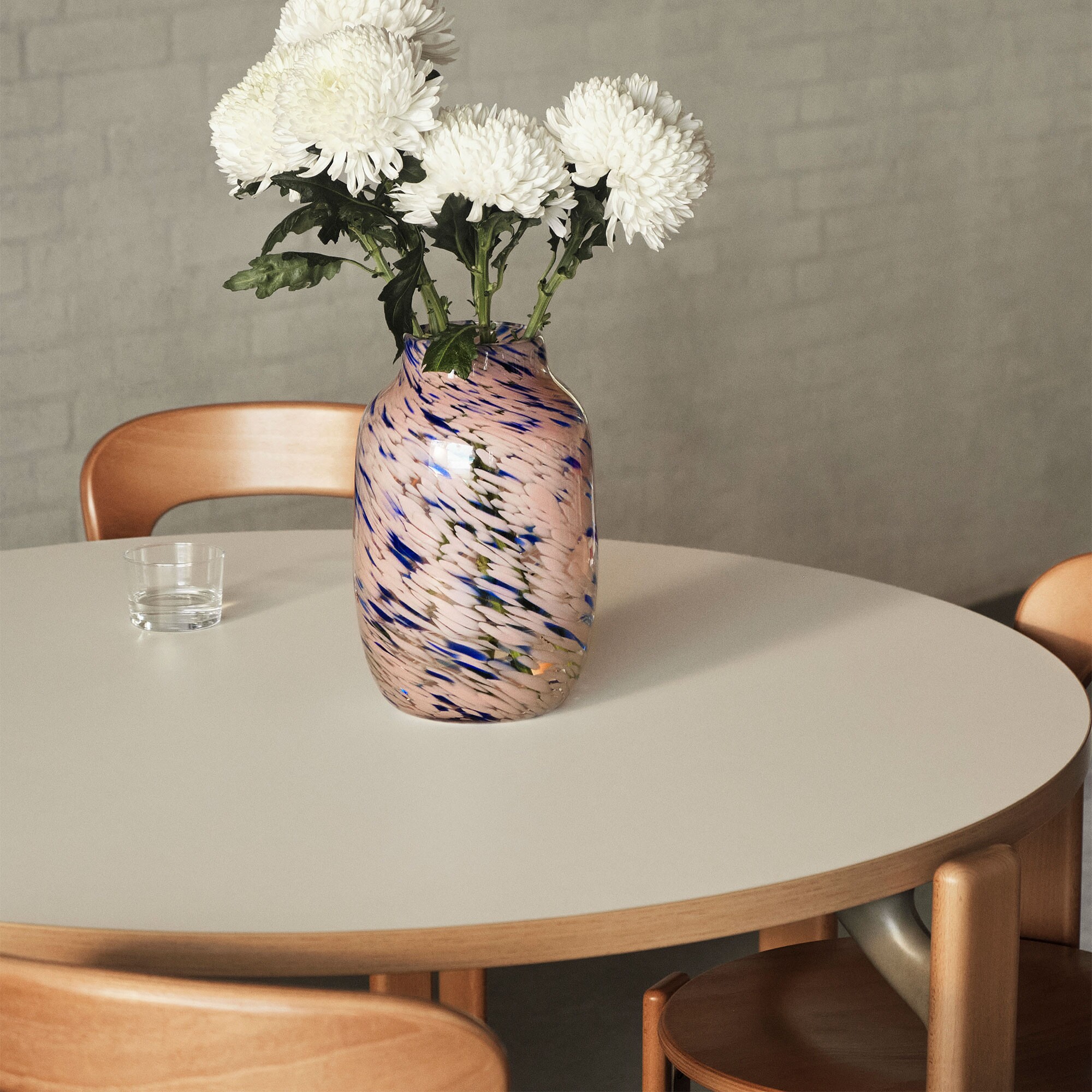 Rey Dining Table Veneer Ø128cm