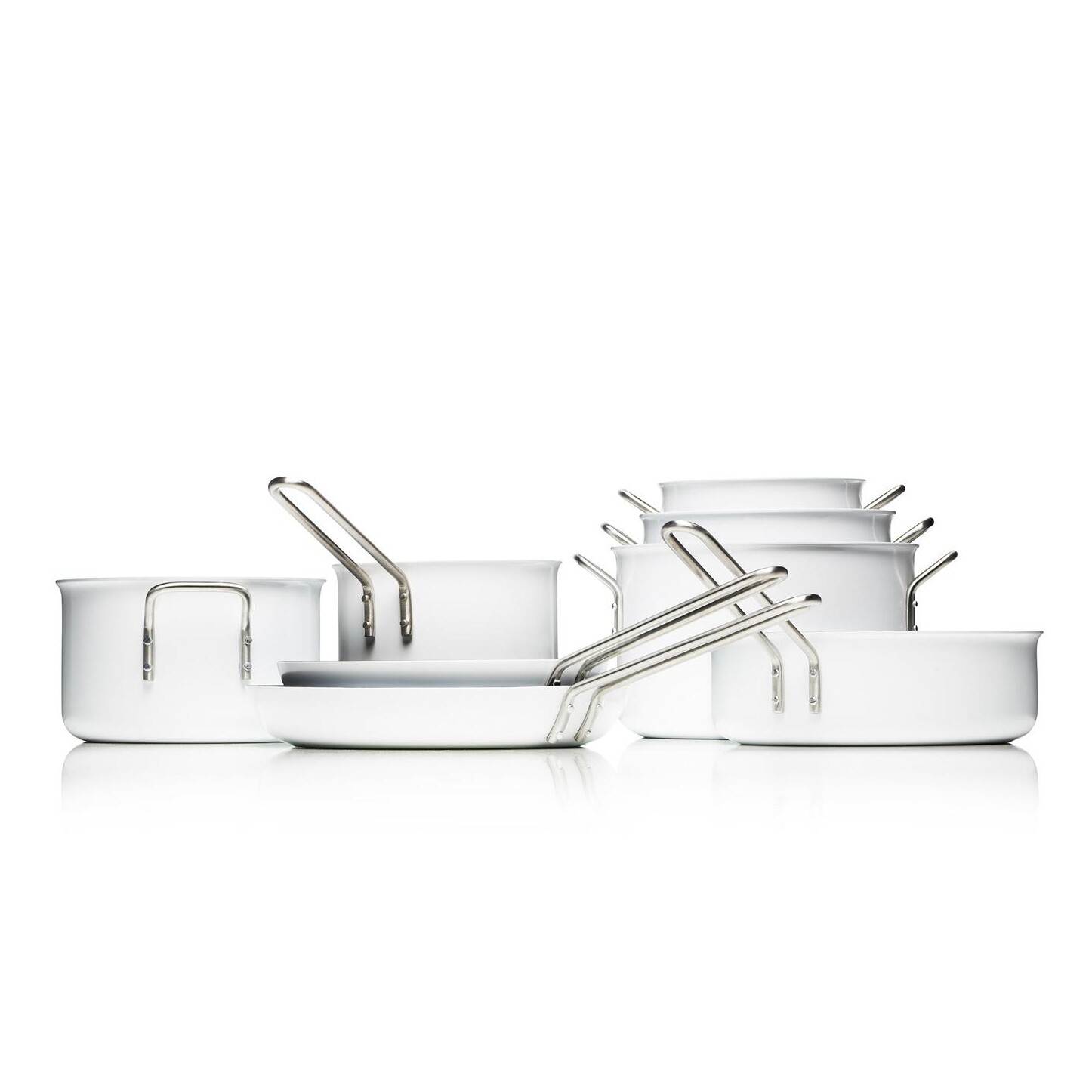 White Line Frying Pan Ø28cm