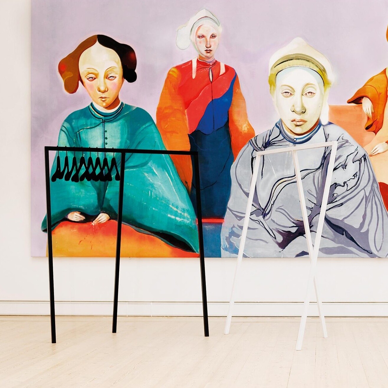 Loop Stand Wardrobe 130x150x60cm