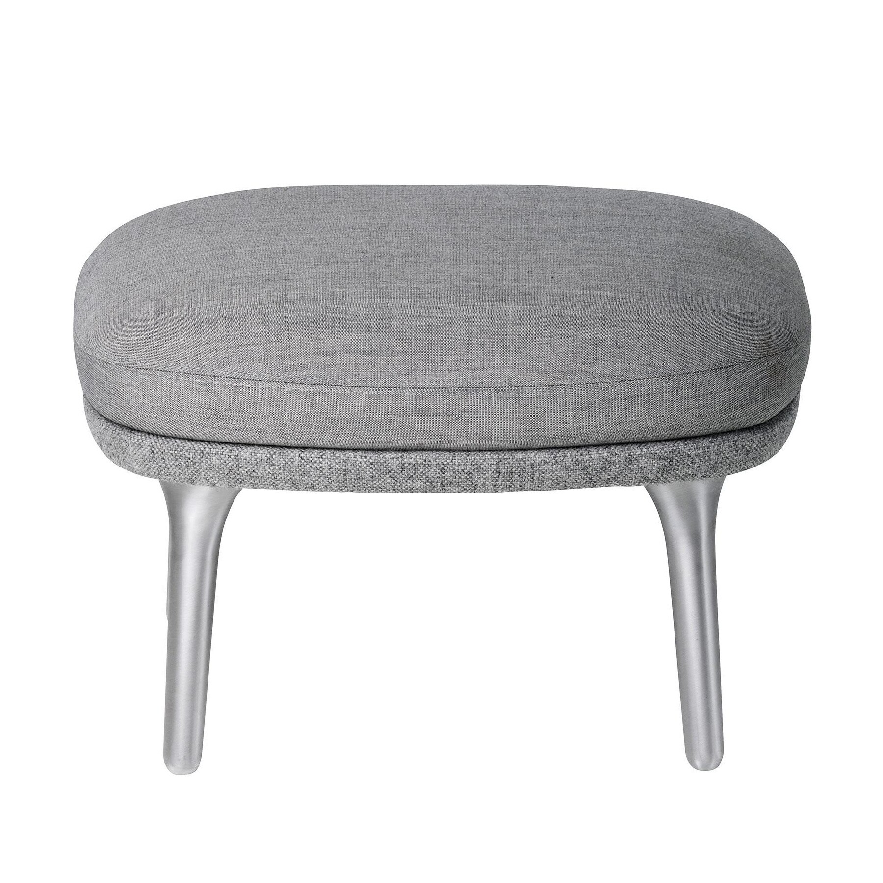 Ro™ JH11 Footstool Fabric Aluminium Feet