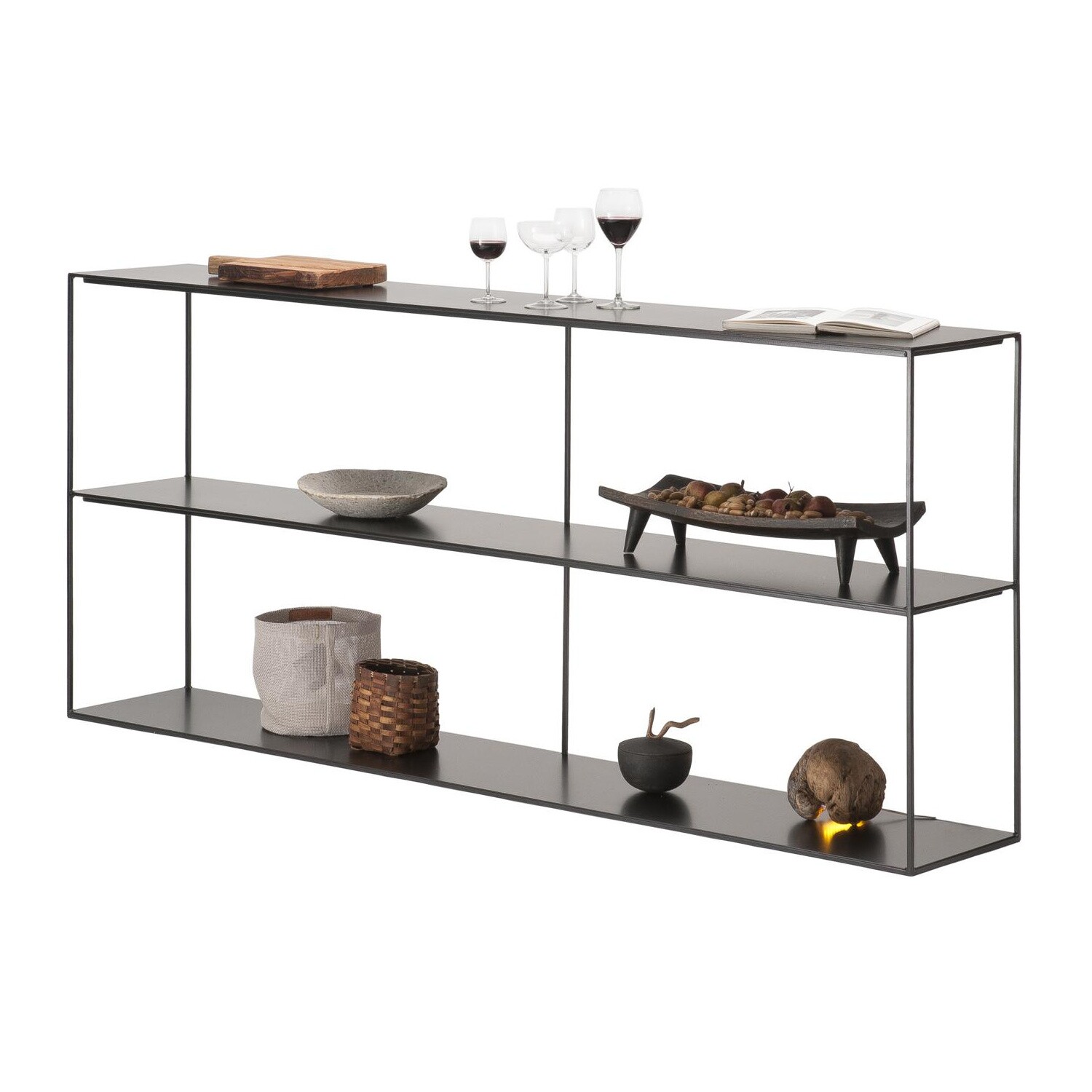 Slim Irony Shelf 180x31x82cm