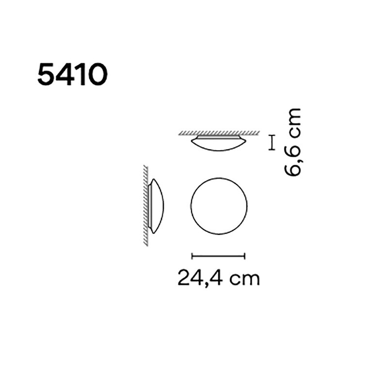 Puck Wall/ Ceiling Lamp