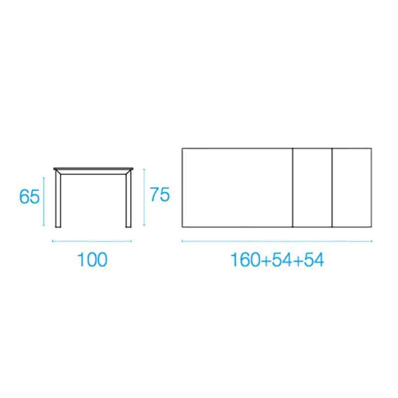 Round Garden Table Adjustable