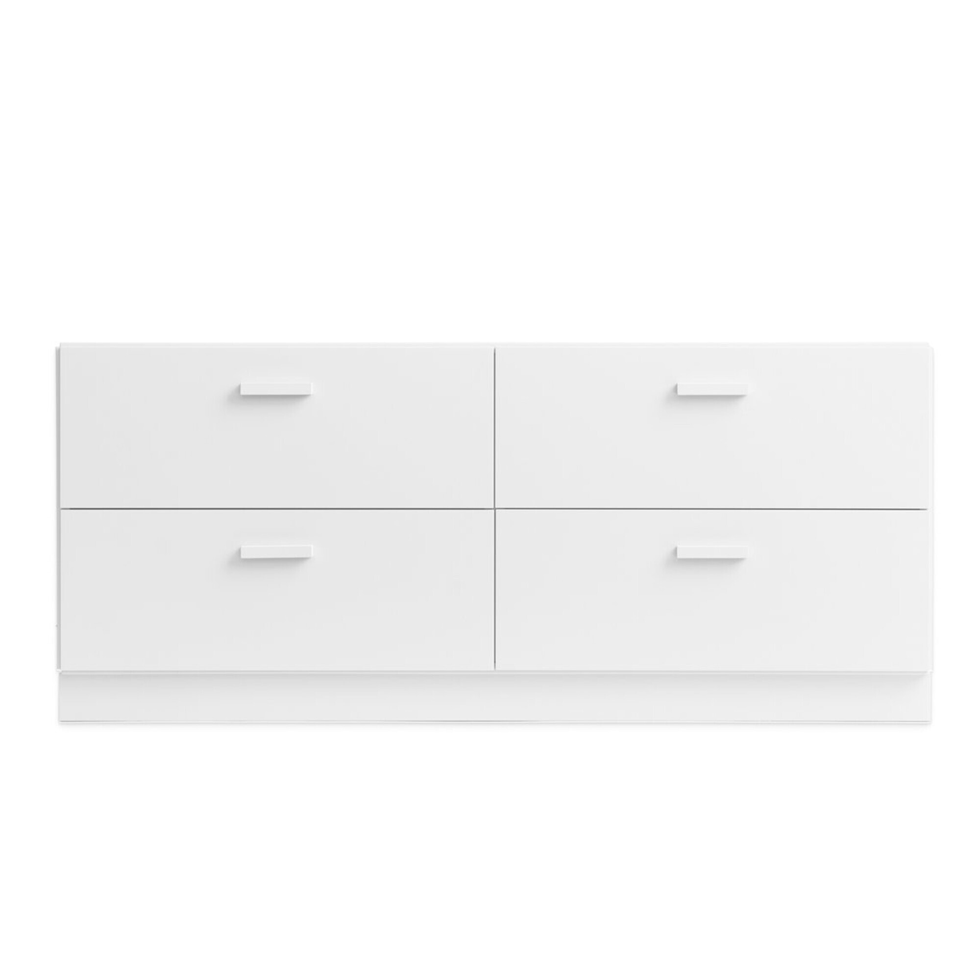 Relief Chest of Drawers Low with Plinth 123x46.6cm