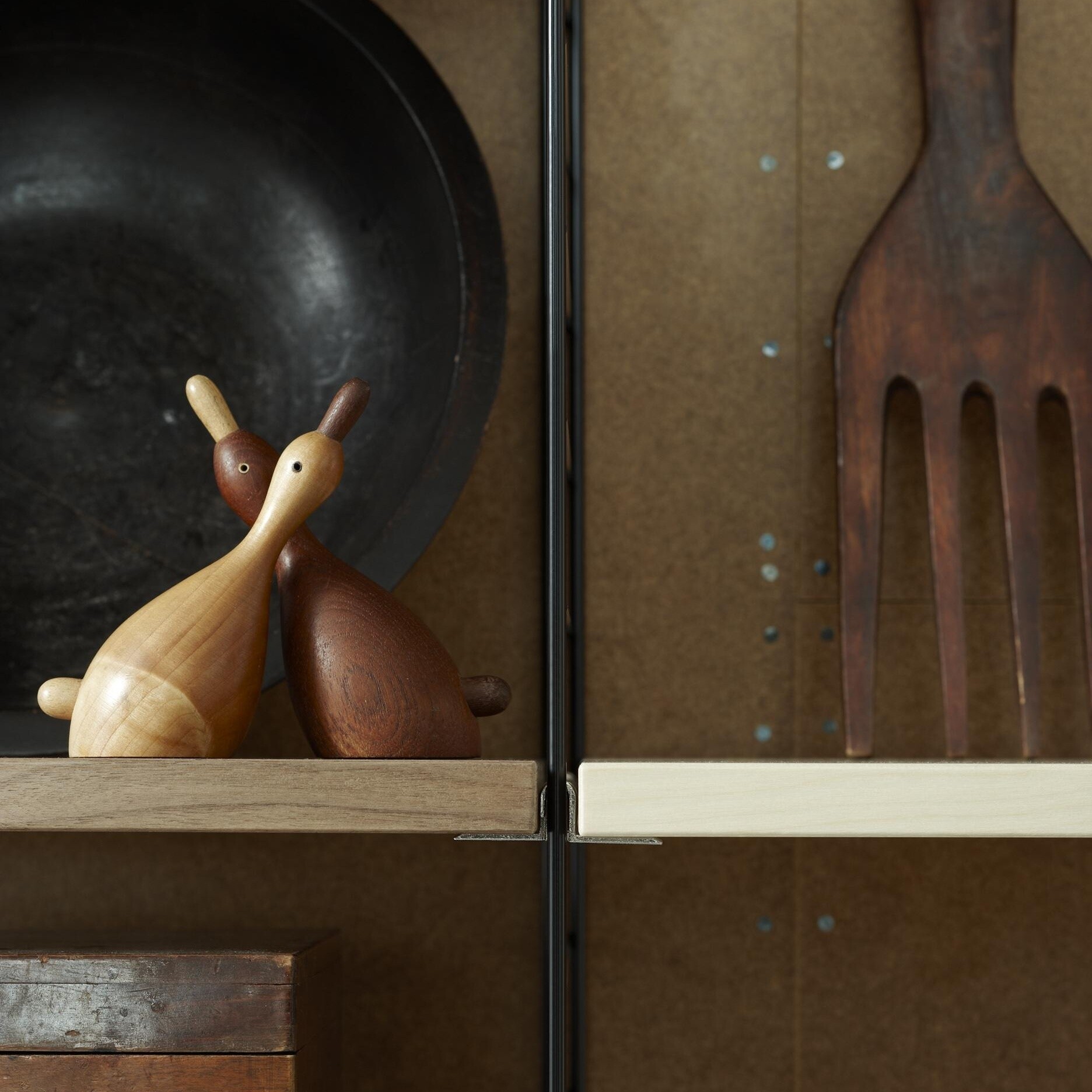 String System Shelves Set Of 3 58x30cm