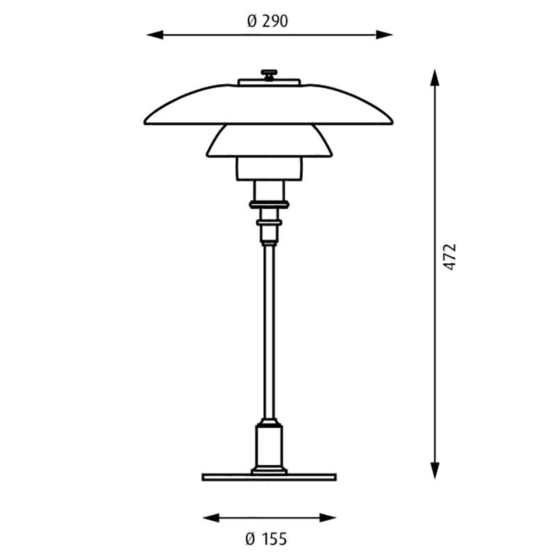 PH 3/2 Table Lamp