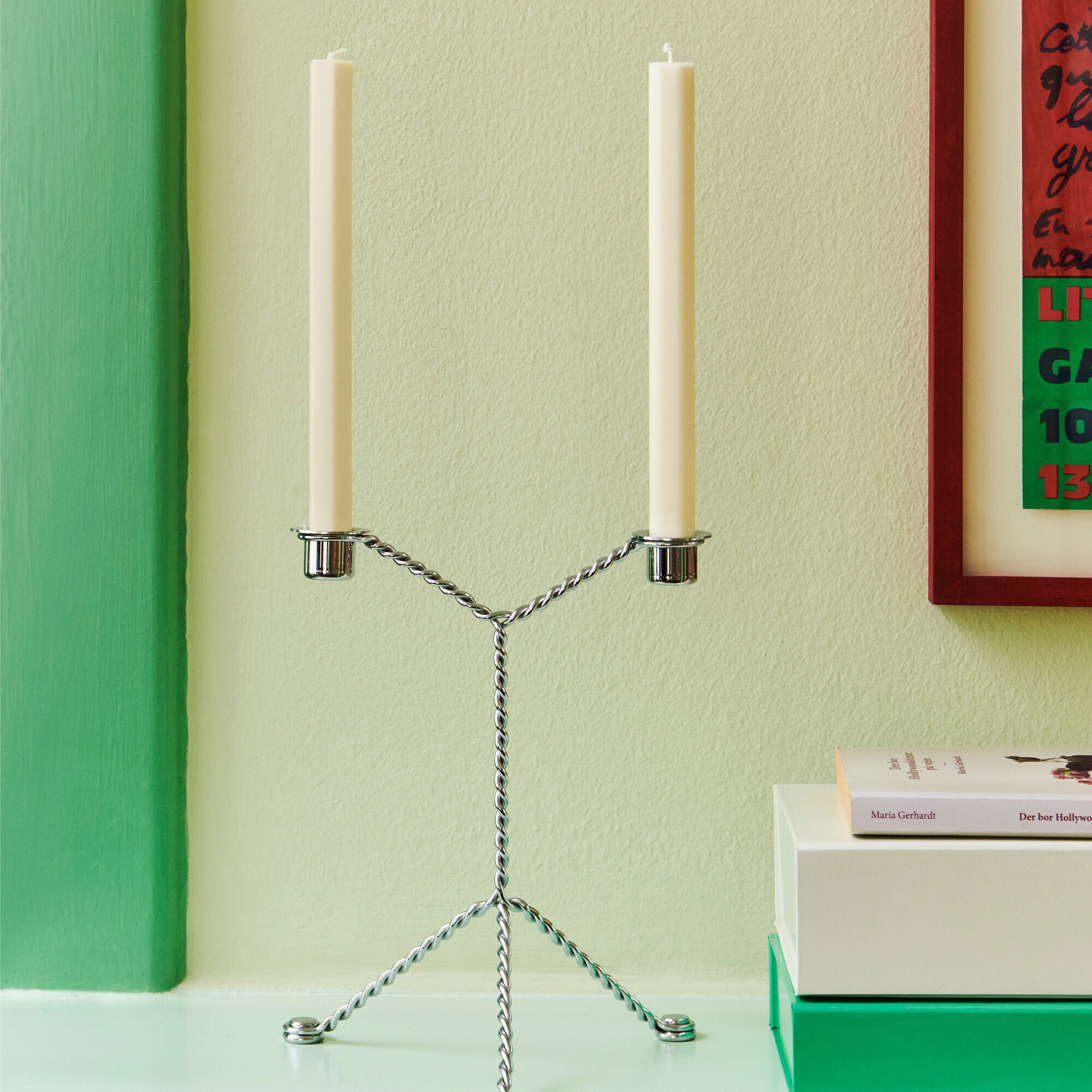 Wire Candle Holder