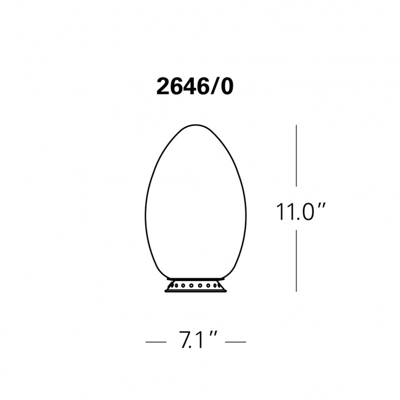 Uovo 2646 Table Lamp