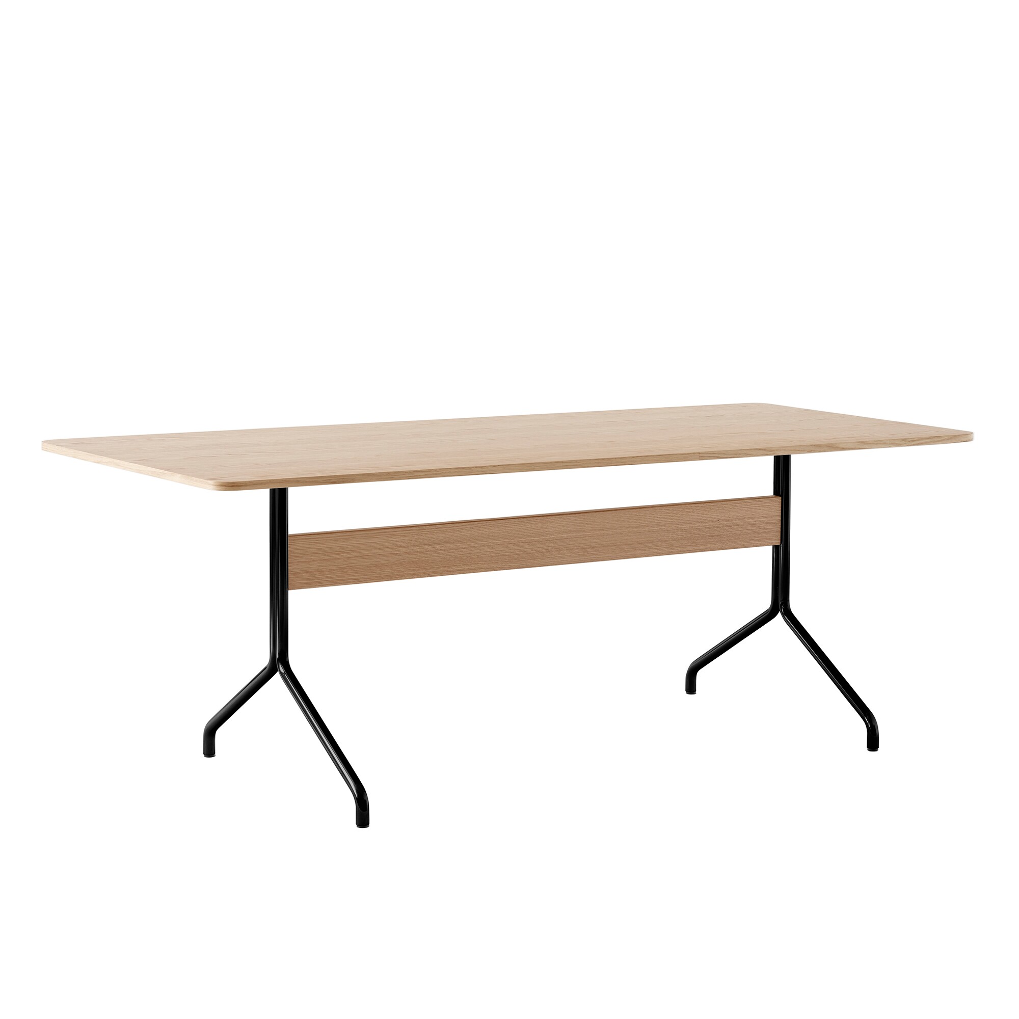 Pavilion AV19 Dining Table 90x200cm Frame Black